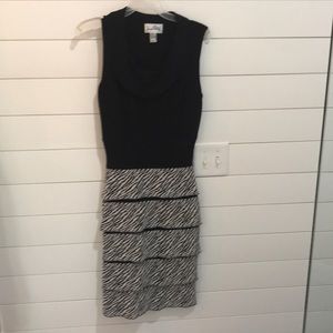 Joseph Ribkoff black dress.  Size 6.